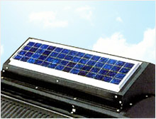 太陽電池でソーラーパワーをフル活用！